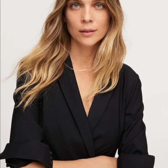 Black MANGO romper suit - Picture 4 of 10